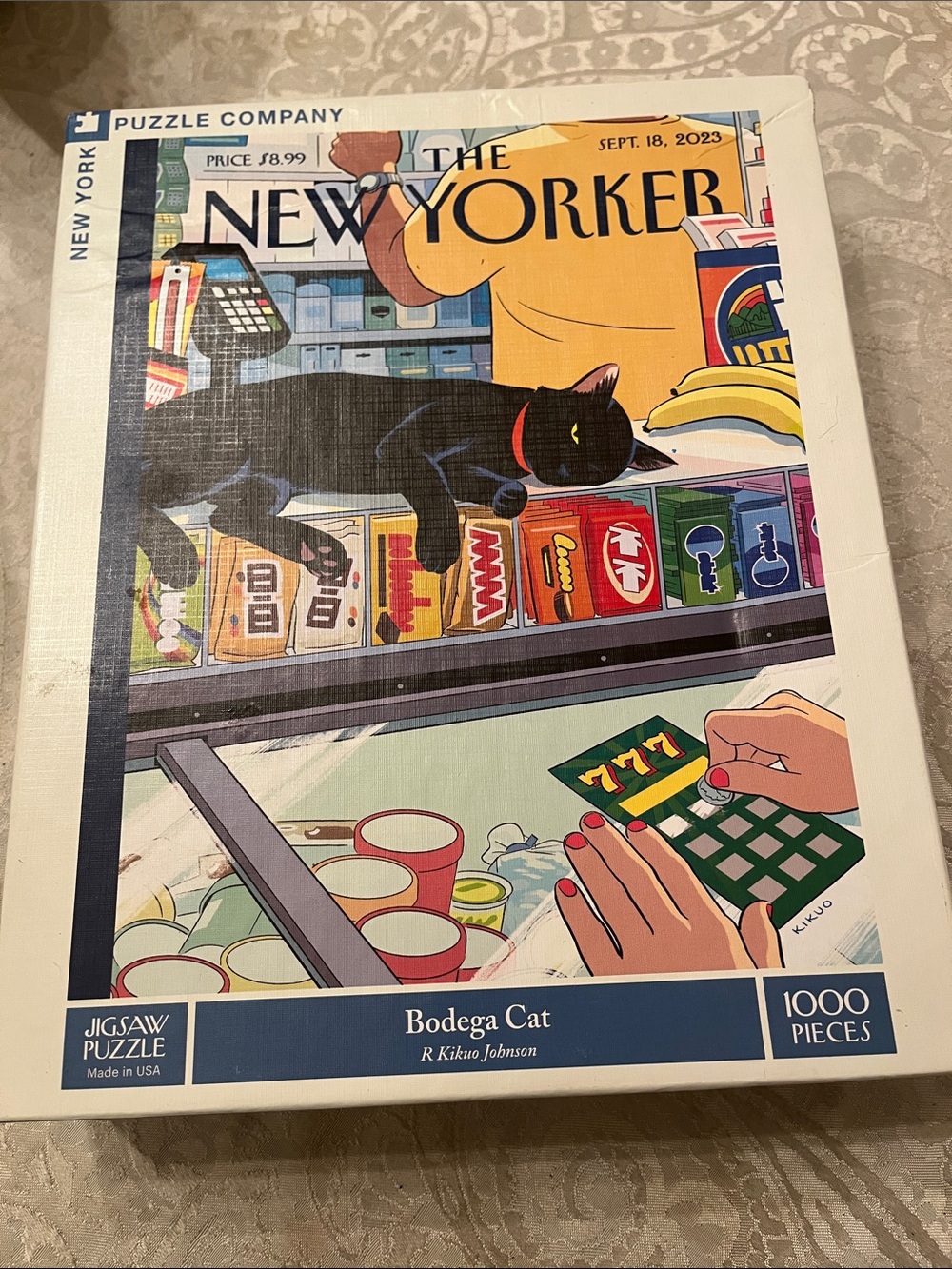 The New Yorker Bodega Cat Jigsaw Puzzle – 1000 Pieces